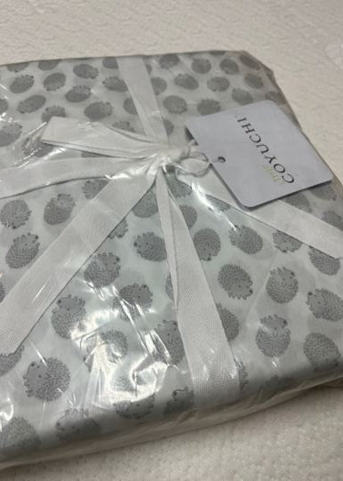 Hedgehog Printed Organic Sheet Set