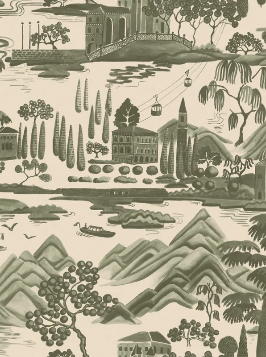 Sandberg | Wallpaper - Lake Como