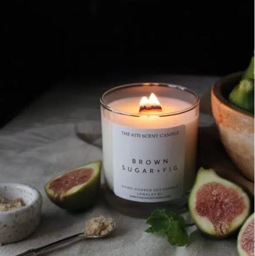 6th Scent | Glass Candles