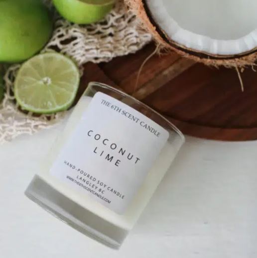 6th Scent | Glass Candles