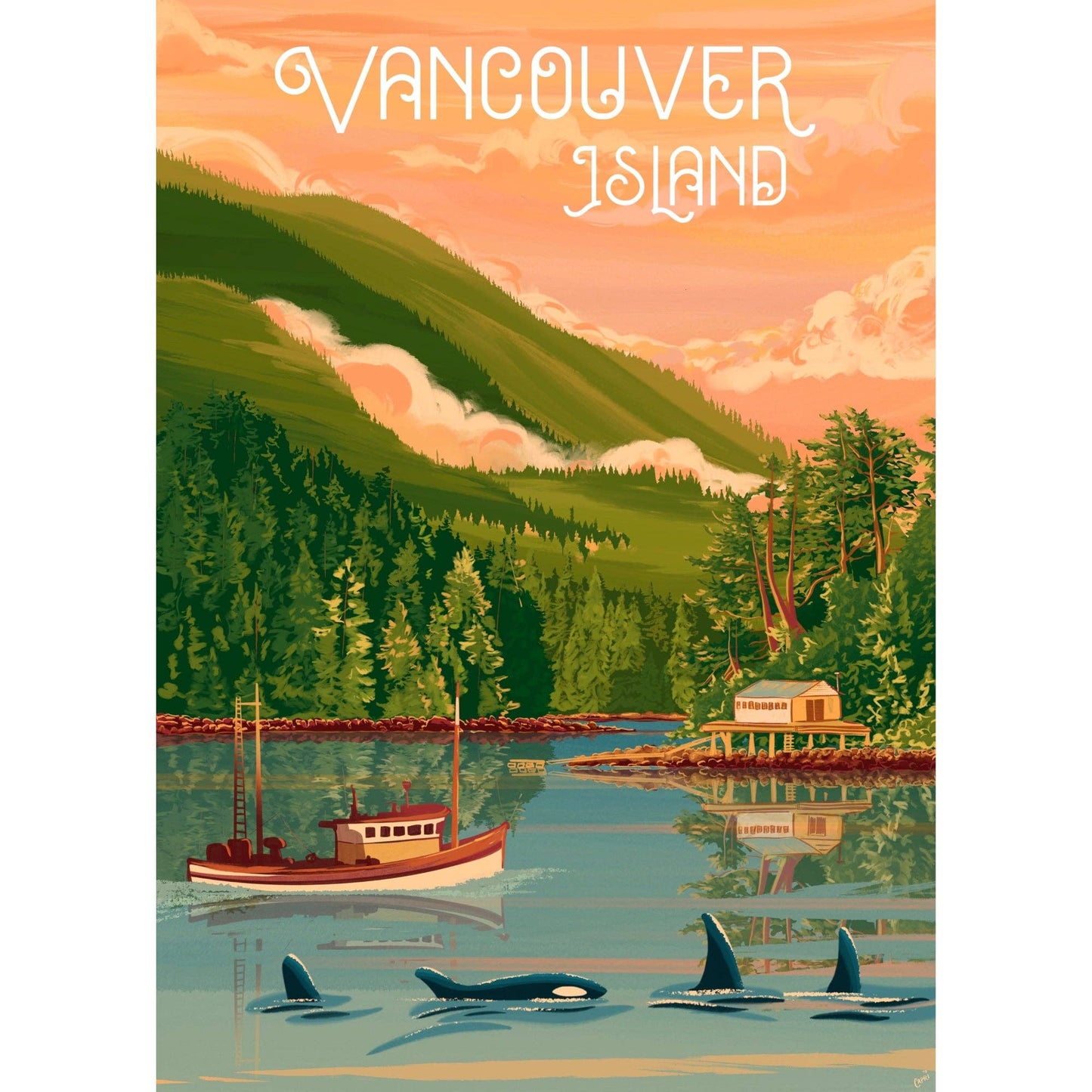 Villager Puzzles | Vancouver Island - 1000 Piece Puzzle