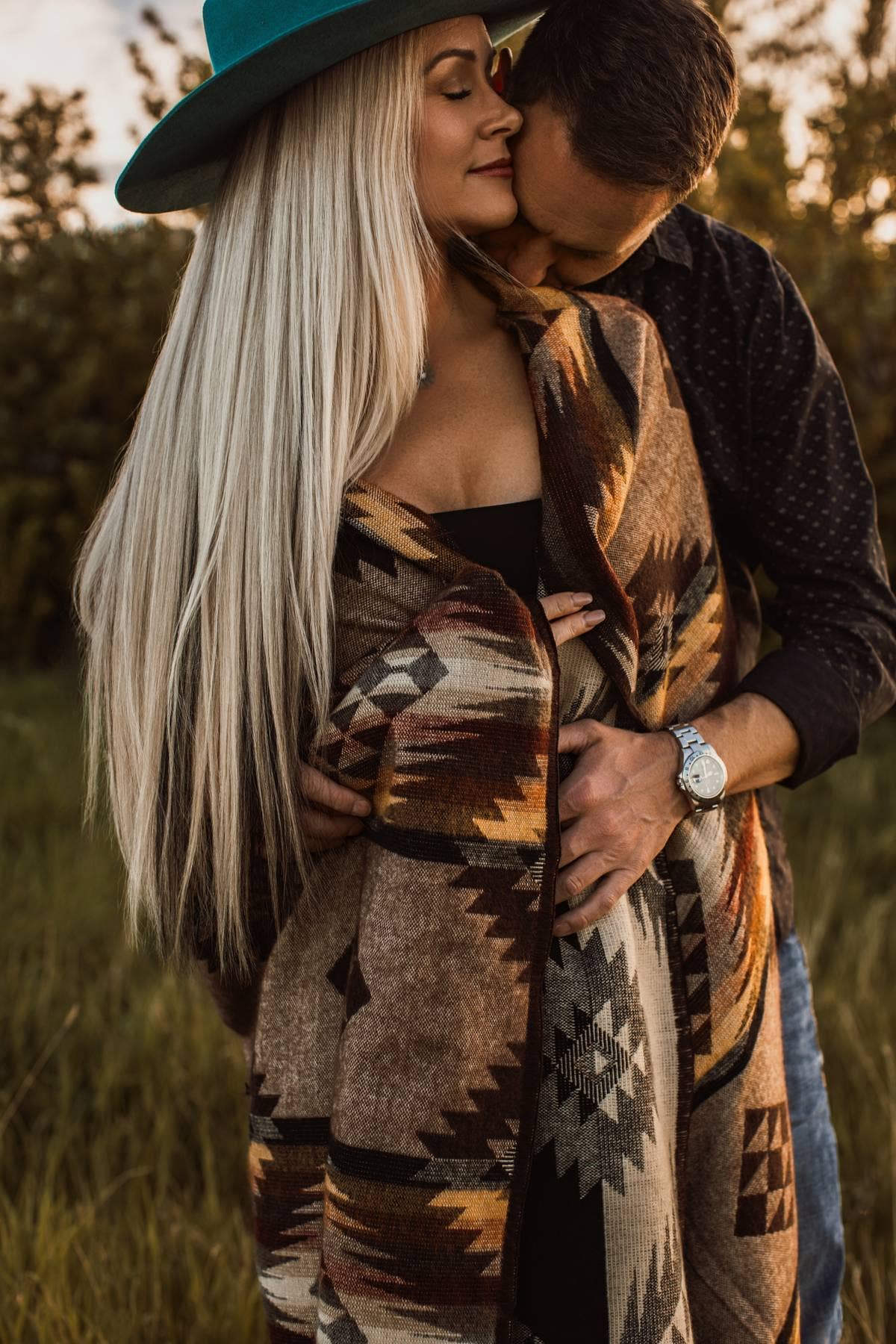 Meraki Movement - Prairie Sunset Aztek Alpaca Throw Blanket