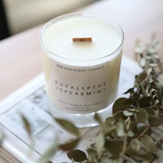 6th Scent | Glass Candles