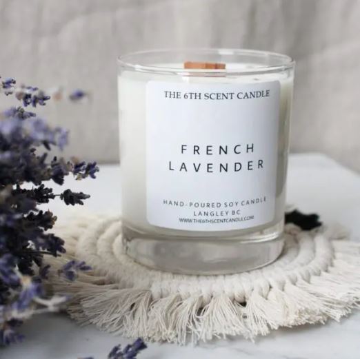 6th Scent | Glass Candles