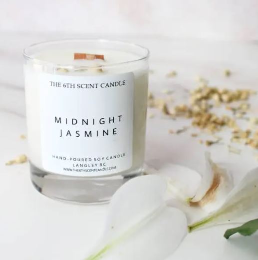 6th Scent | Glass Candles