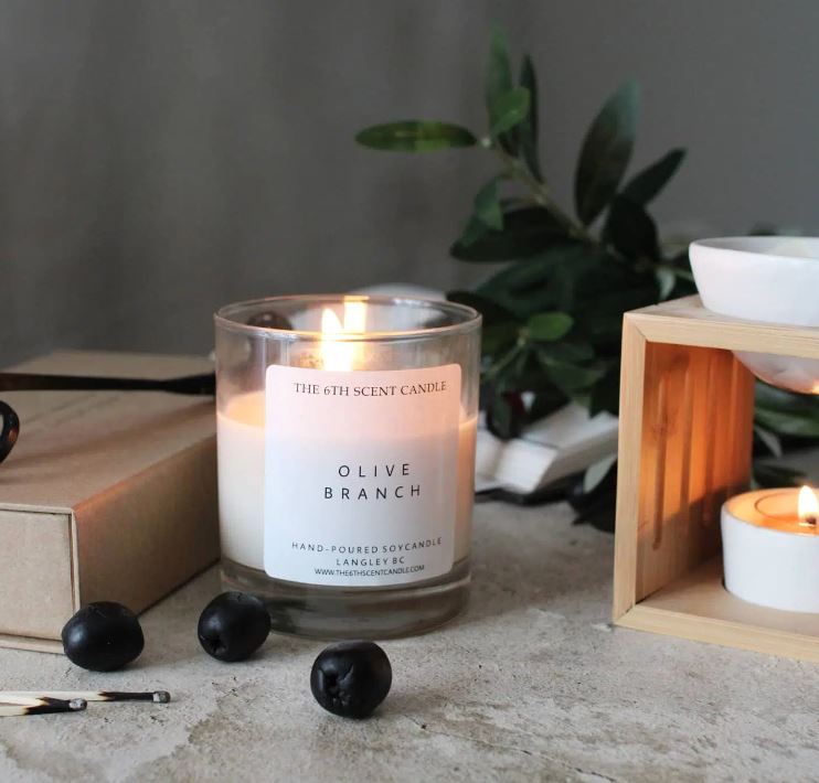 6th Scent | Glass Candles