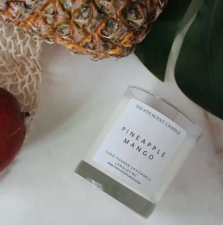 6th Scent | Glass Candles