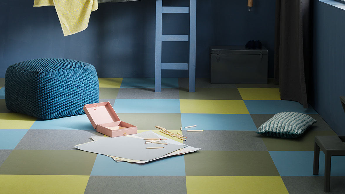 Marmoleum Click blue 333030/933030 blue