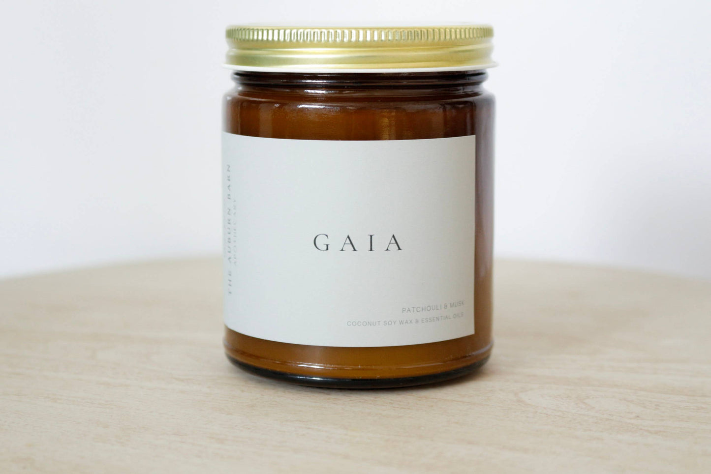 The Auburn Barn Soap co - Gaia | Coconut Soy Wax Candle Jar