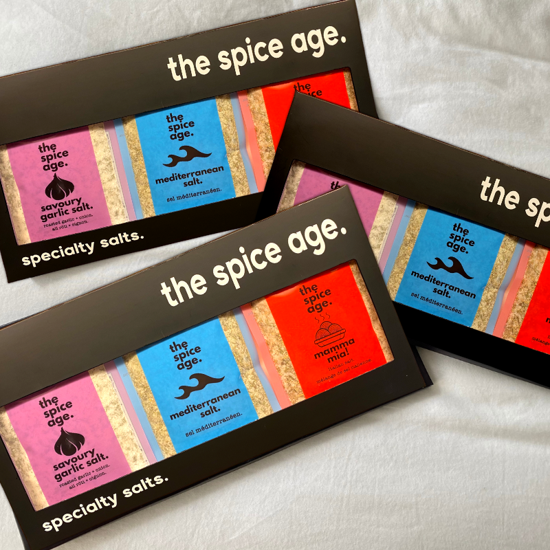 The Spice Age - Specialty Salt Gift Pack (3-pack)