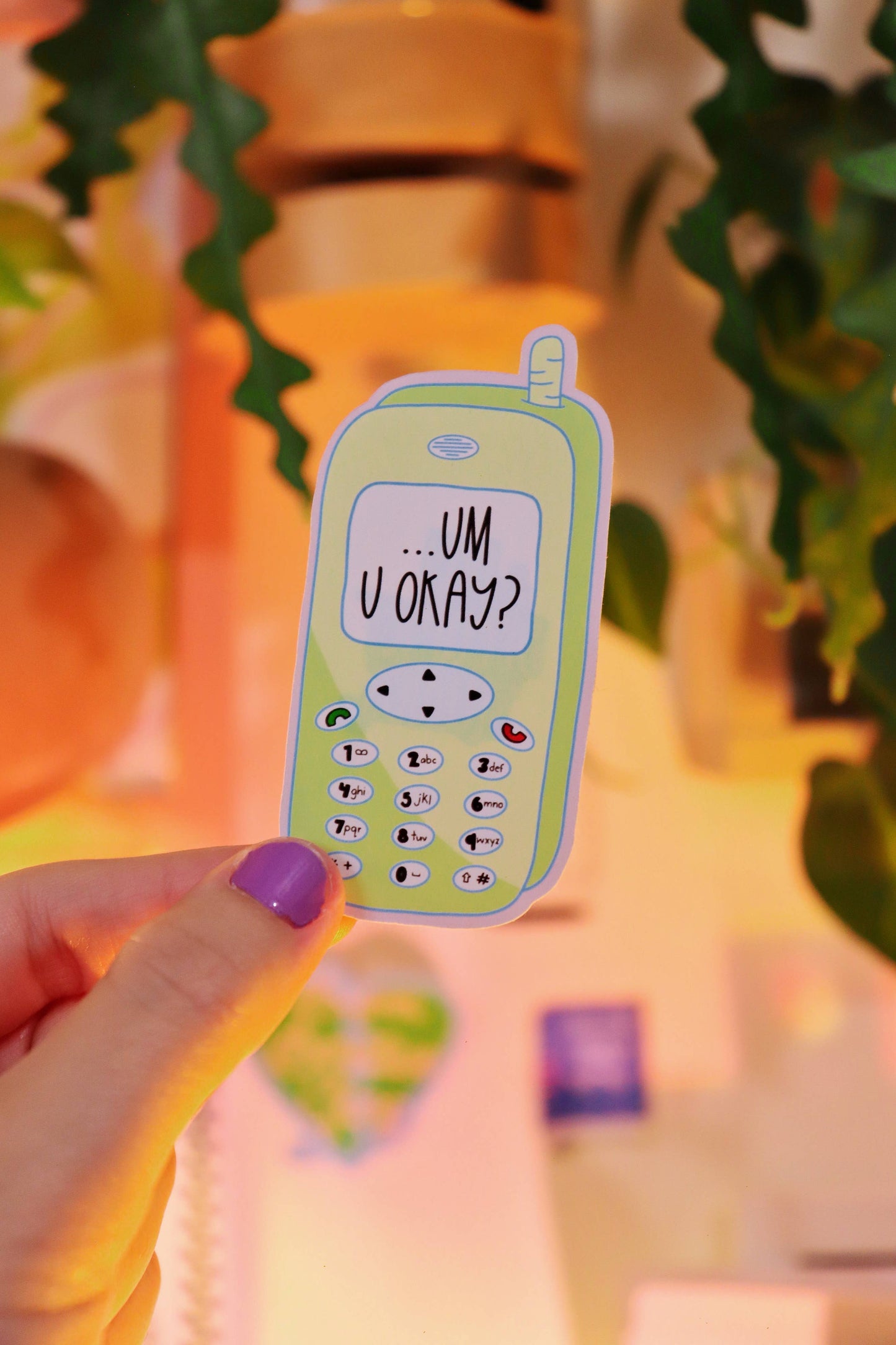 Day Dreamer Studios - Um U Okay? | Glossy Waterproof Vinyl Sticker