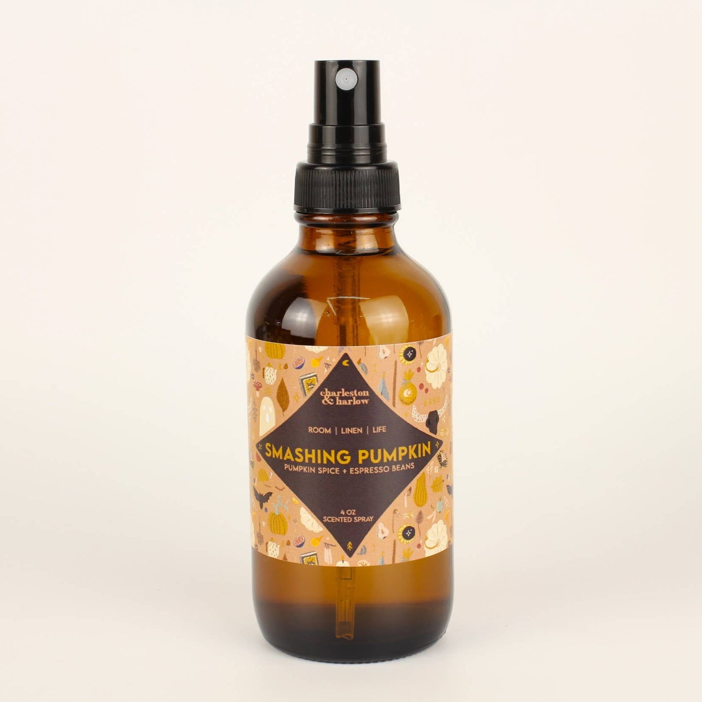 Charleston & Harlow Candle Co. - Smashing Pumpkin - Pumpkin Spice + Espresso FALL Room Spray
