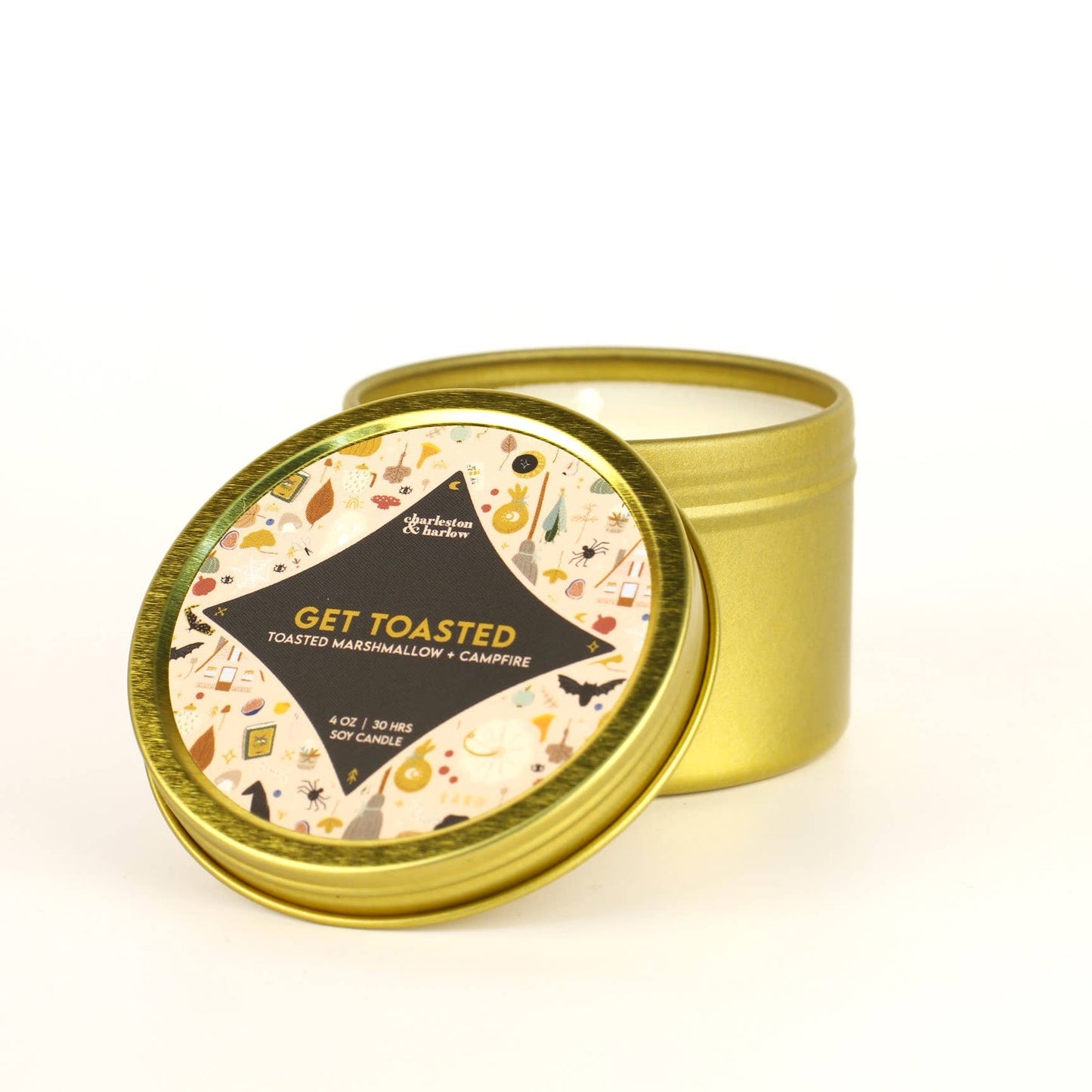 Charleston & Harlow Candle Co. | Get Toasted - 4oz Candle