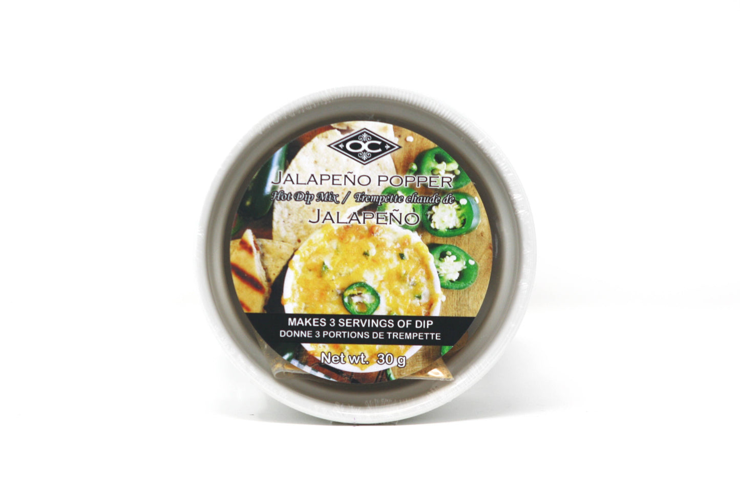 Orange Crate Food Company - Jalapeno Popper Baked Hot Dip With Ceramic Ramekin