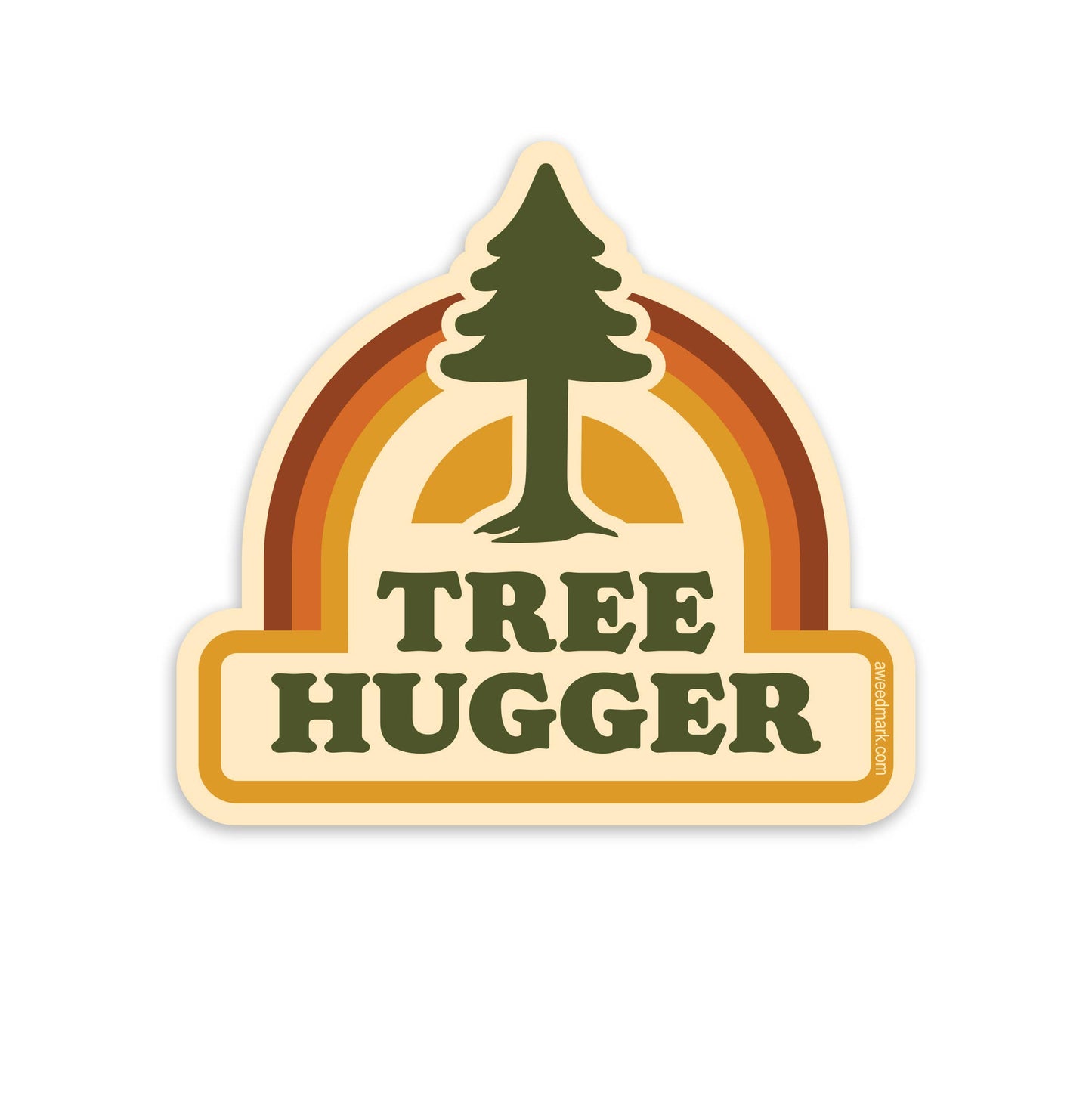 Amanda Weedmark - Tree Hugger Sticker
