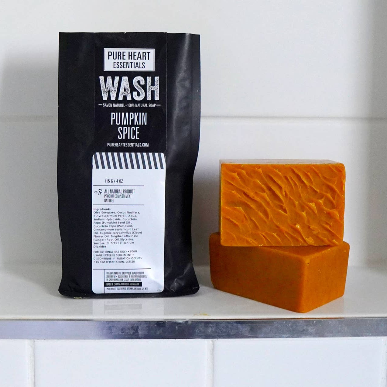 Pure Heart Essentials - Pumpkin Spice Soap Packaged