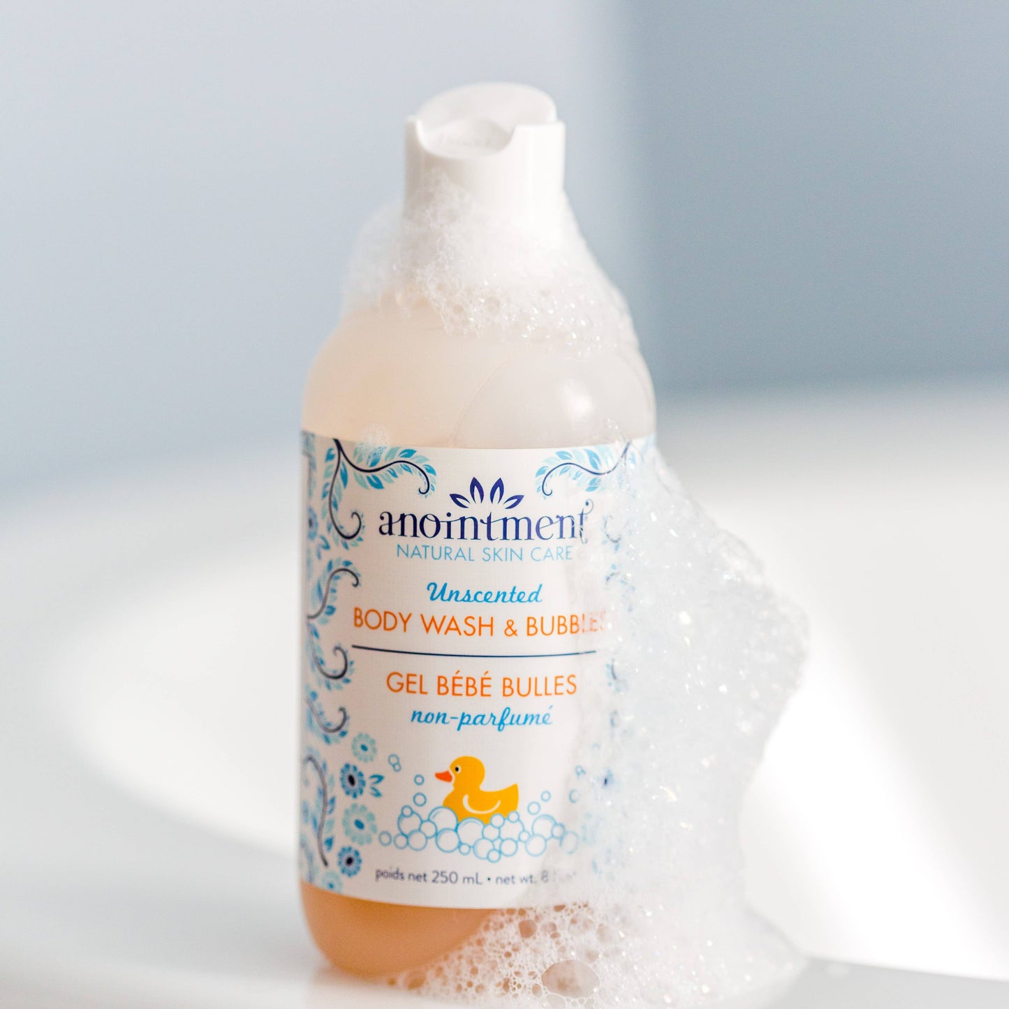 Anointment Natural Skin Care - Body Wash & Bubbles Unscented BULK REFILL 4 L