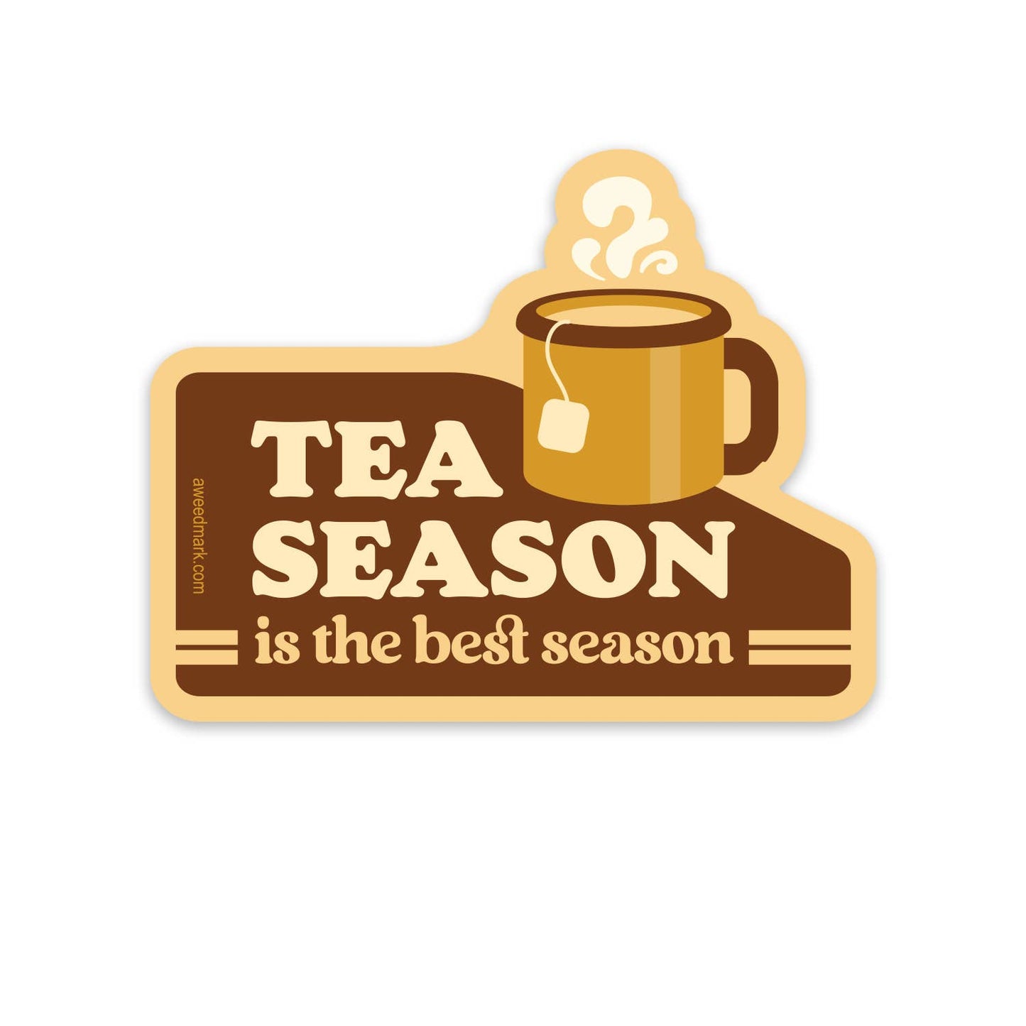 Amanda Weedmark - Tea Season Fall Sticker