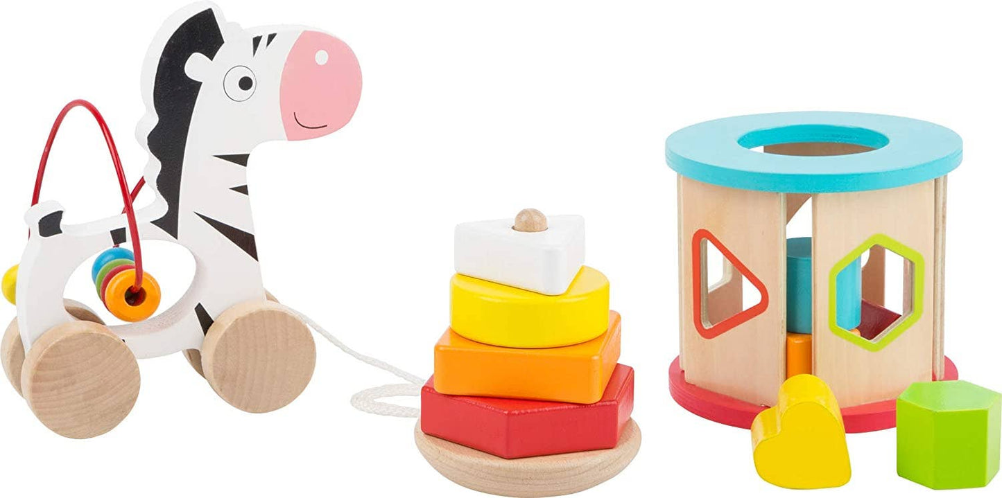 Hauck Toys - Small Foot Motor Skills 3-in-1 Playset