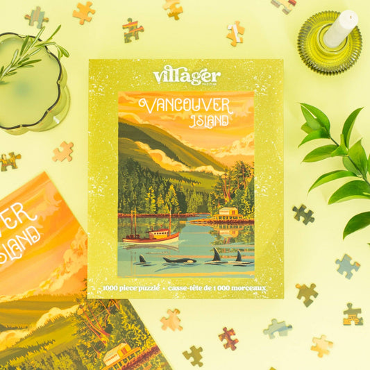 Villager Puzzles | Vancouver Island - 1000 Piece Puzzle