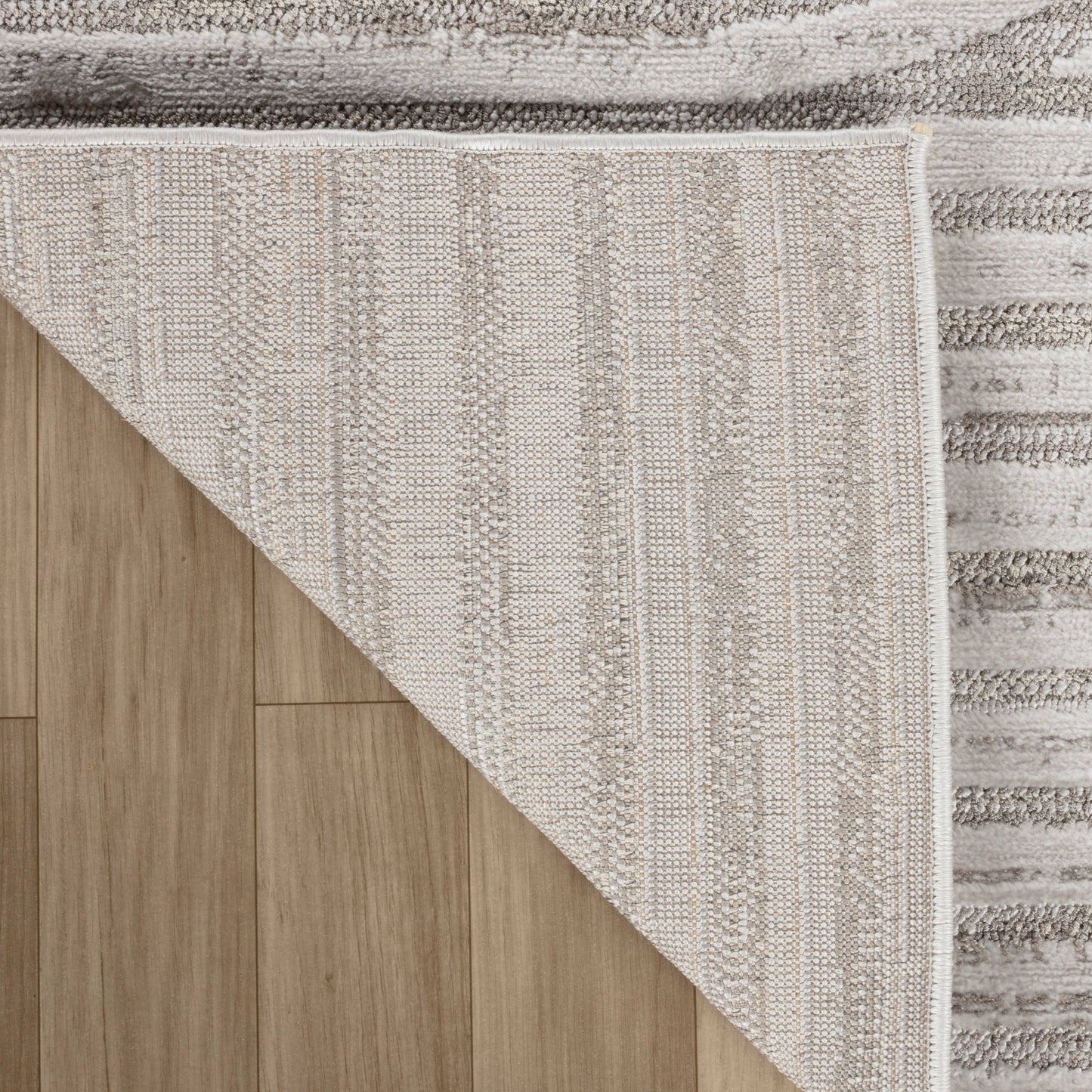 Koshani - Tulum Abstract Geometric Indoor Area Rug: Grey / Abstract / 4x6