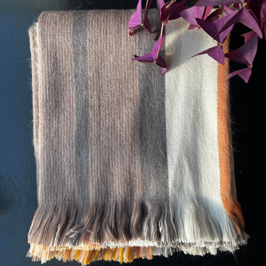 Meraki Movement - Santa Fe Brushed Alpaca Throw Blanket