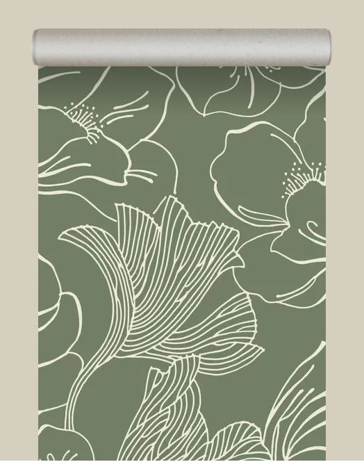 Farrow & Ball | Wallpaper - Helleborus