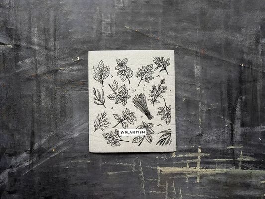 Plantish - Herbal Remedy - Swedish Sponge Cloth