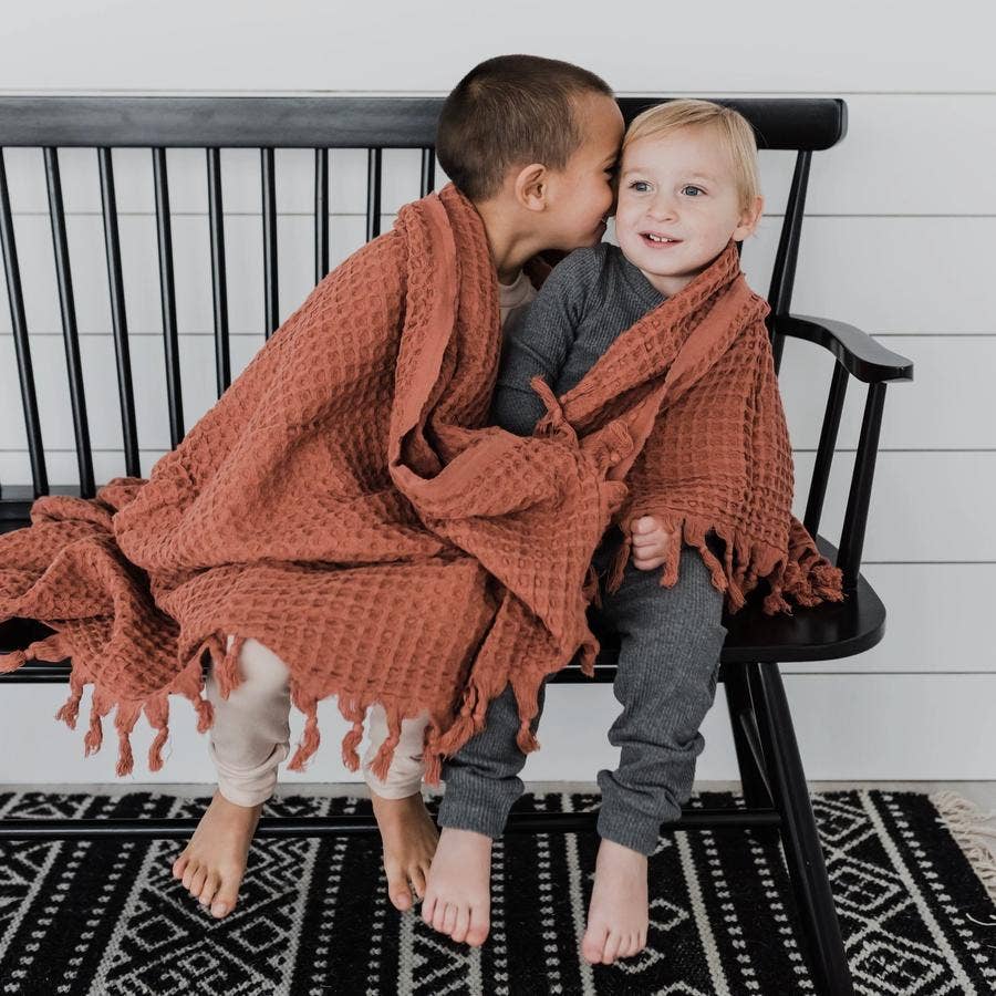 House of Jude - Waffle Blanket: Haven / Piccola