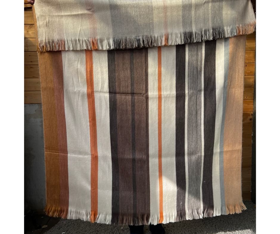 Meraki Movement - Santa Fe Brushed Alpaca Throw Blanket