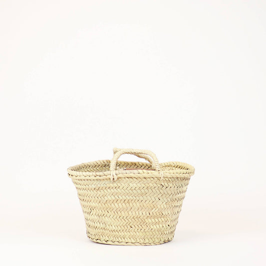 SOCCO Designs - Straw Bag - Miami French Market Basket: Small