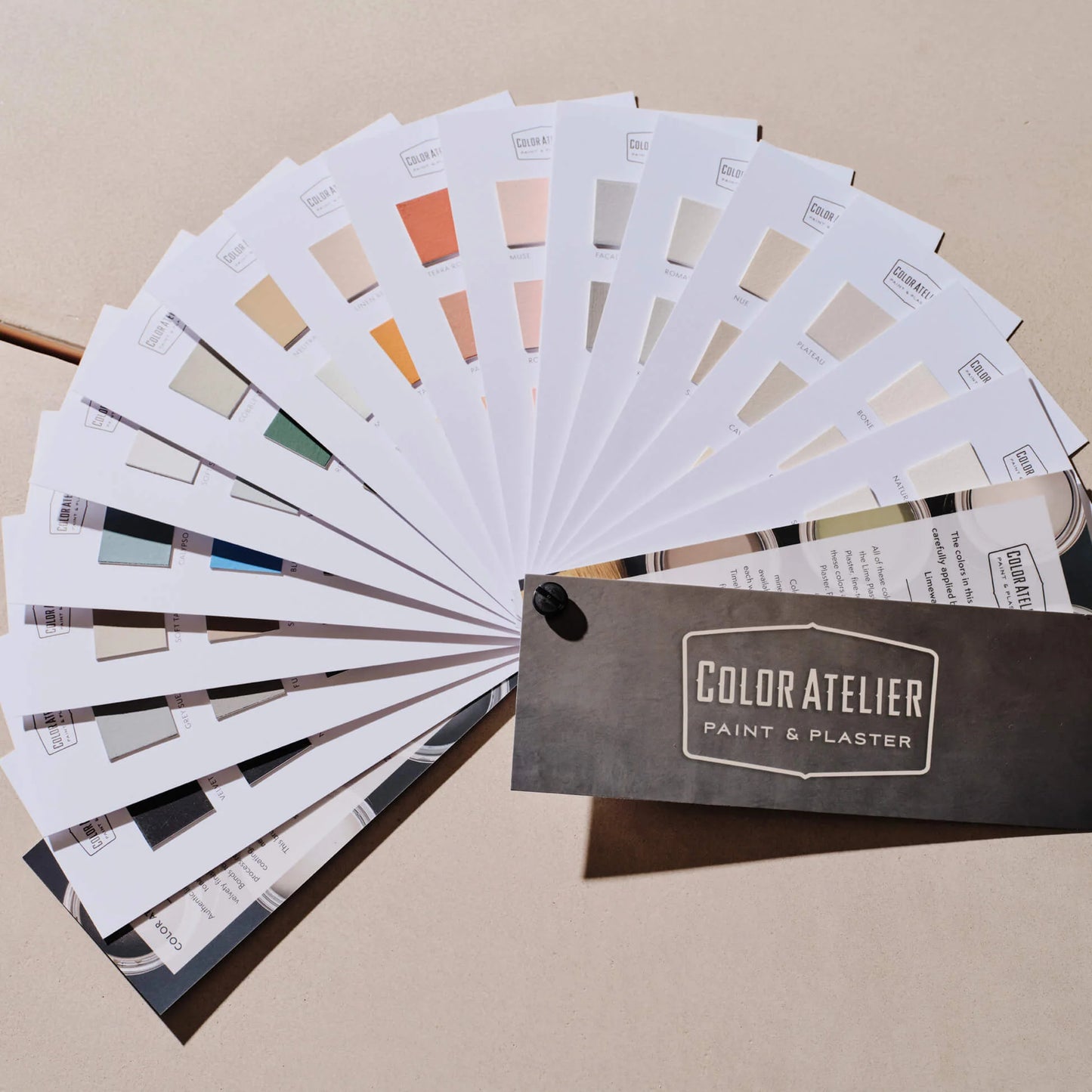 Color Atelier | Lime Paint - Fan Deck
