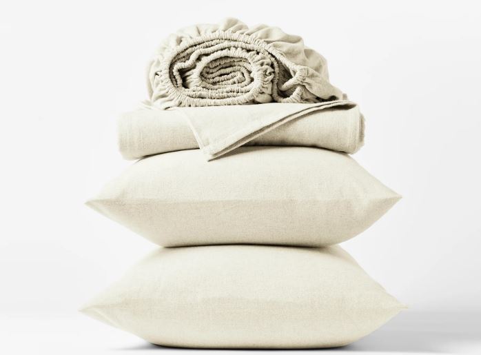Coyuchi | Cloud Brushed™ Organic Flannel Sheet Set