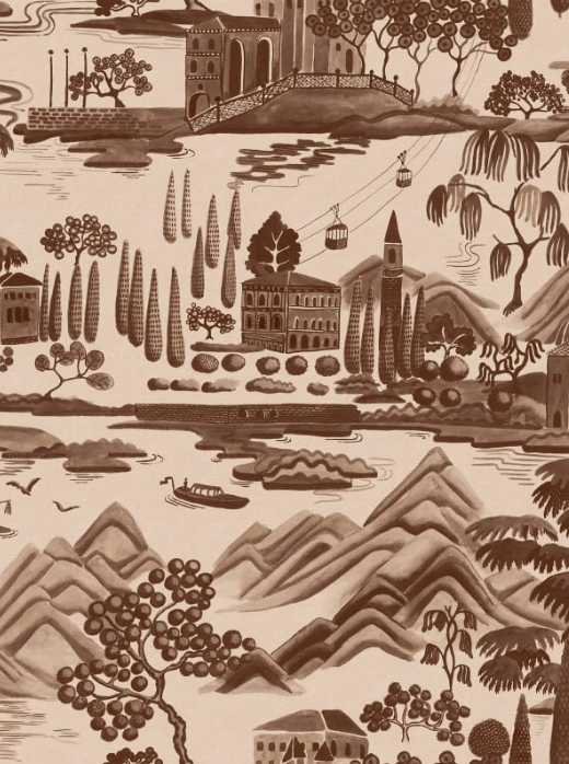 Sandberg | Wallpaper - Lake Como