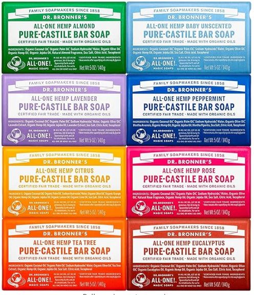 Dr. Bronner's | PURE-CASTILE Bar Soap