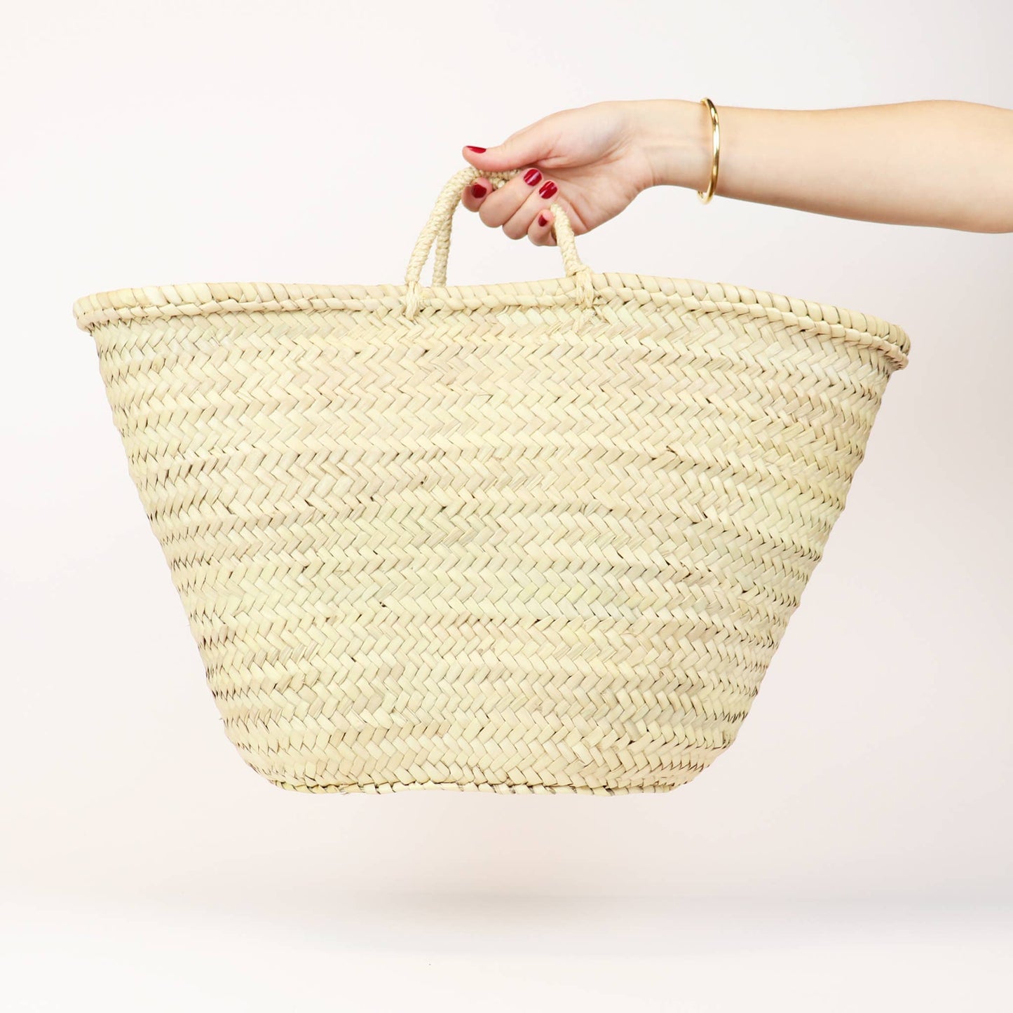 SOCCO Designs - Straw Bag - Miami French Market Basket: Small