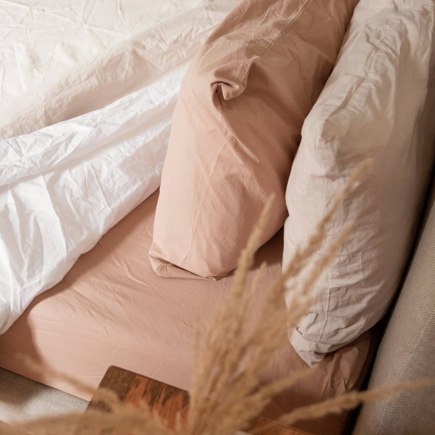 House of Jude - Duvet Cover: King / Oat Milk