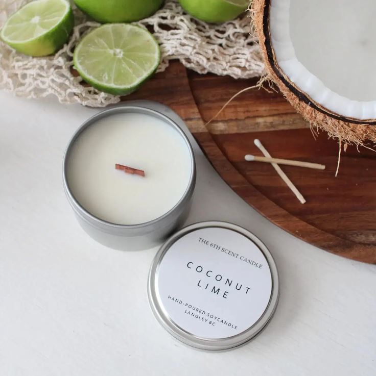 6th Scent | Tin Candles