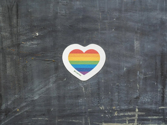 Plantish - Rainbow Heart - Pop-up Sponge