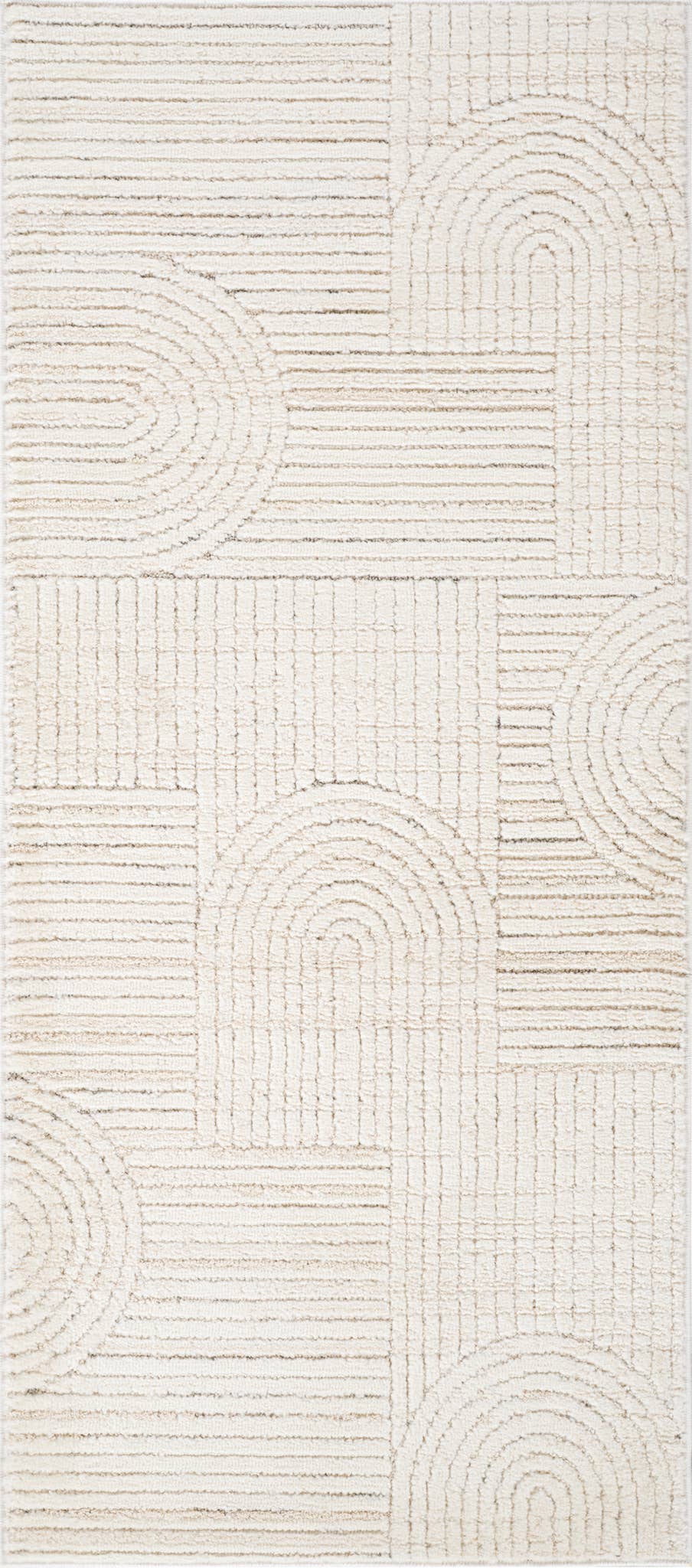 Koshani - Tulum Abstract Geometric Indoor Area Rug: Grey / Abstract / 4x6