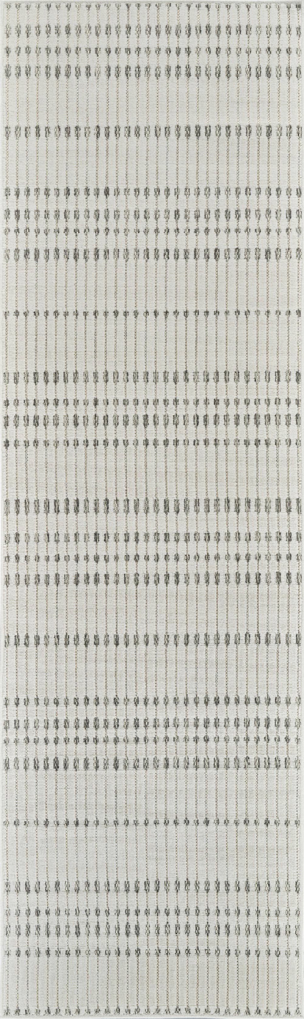 Koshani - Aurora Geometric Boho Cream Beige Indoor Area Rug: 4x6