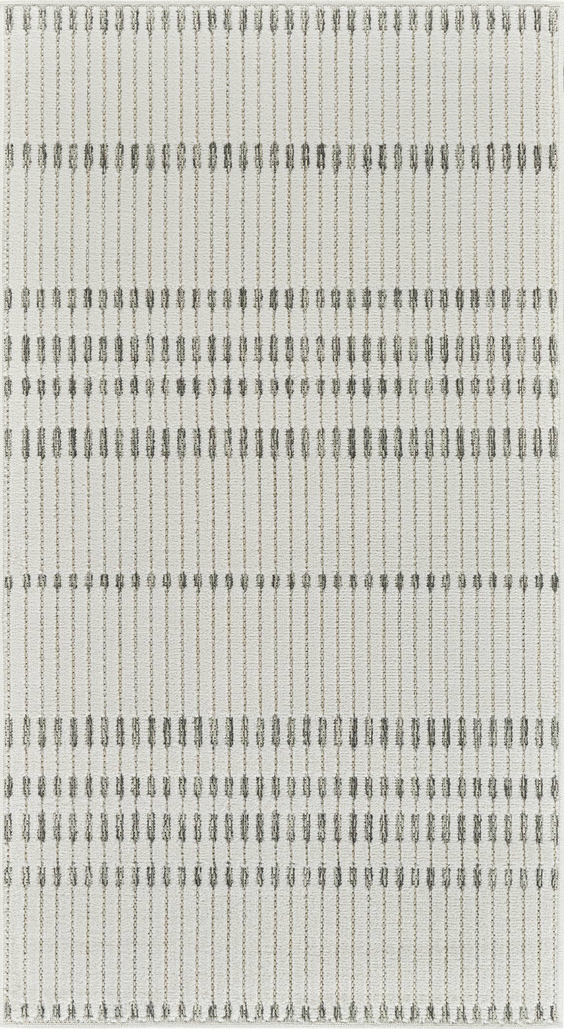 Koshani - Aurora Geometric Boho Cream Beige Indoor Area Rug: 5x7
