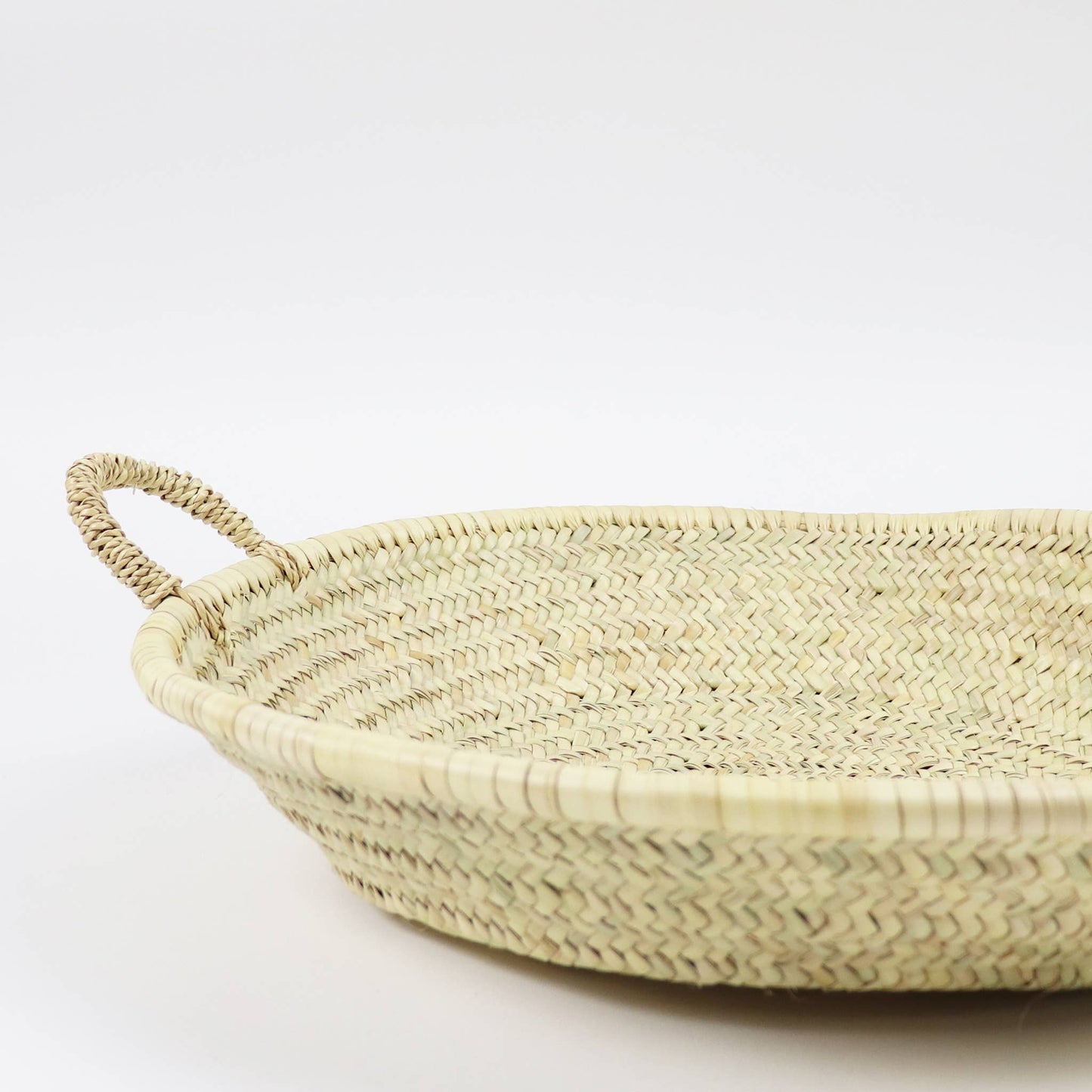 SOCCO Designs - Moroccan Straw Woven Plate: Large