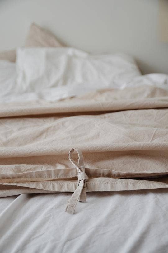 House of Jude - Duvet Cover: King / Oat Milk