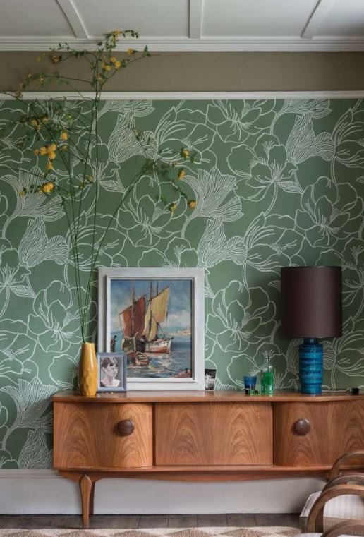 Farrow & Ball | Wallpaper - Helleborus