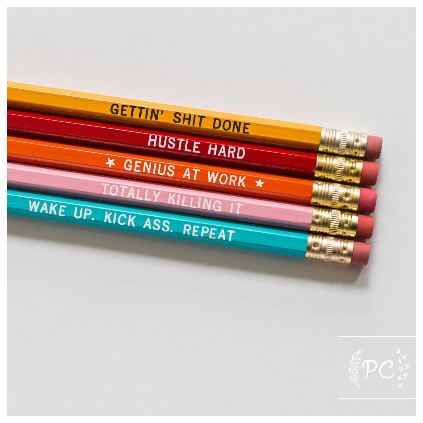 Prairie Chick Prints | Pencil Set - Motivational