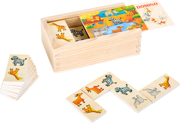 Hauck Toys | Domino Game - Safari Theme