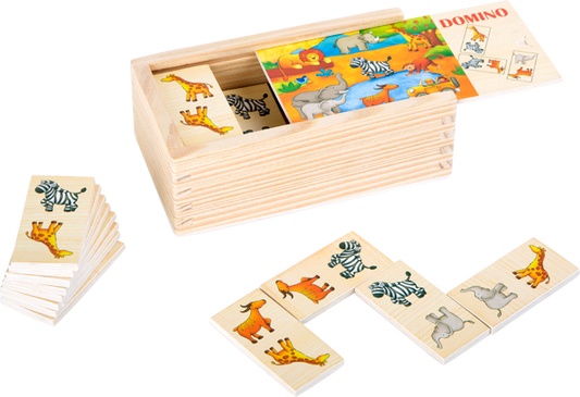 Hauck Toys | Domino Game - Safari Theme