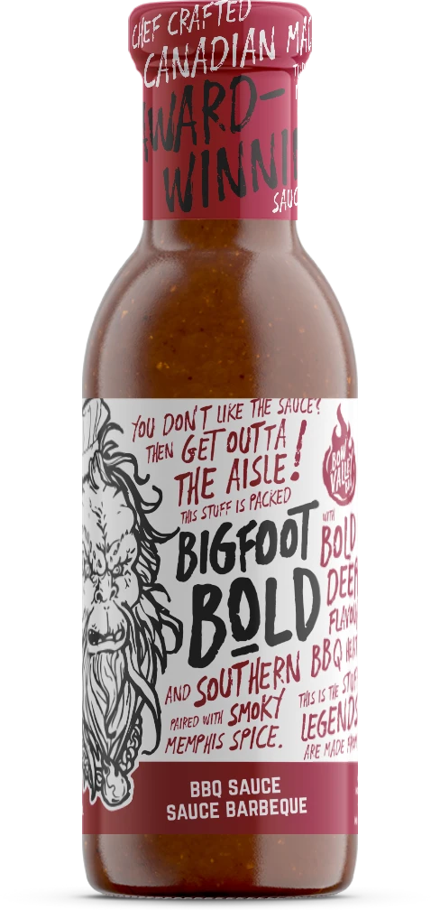 Bow Valley BBQ - 350ml Bigfoot Bold BBQ Sauce