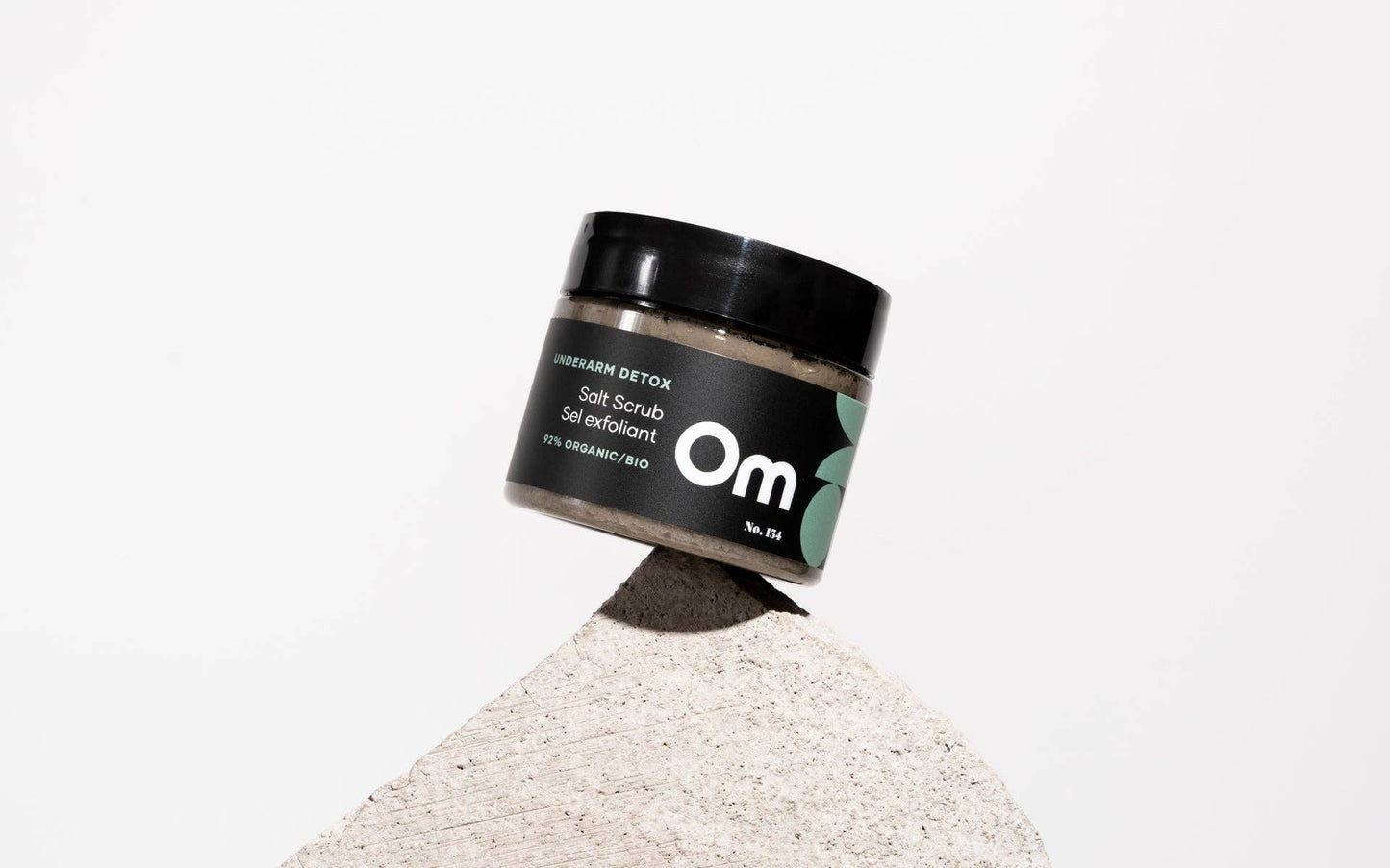 OM Organics | Underarm Detox Salt Scrub